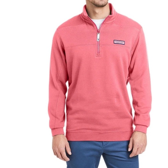 Vineyard Vines Men's Collegiate Shep Quarter-Zip Pullover Sweatshirt- Size M - Picture 1 of 9